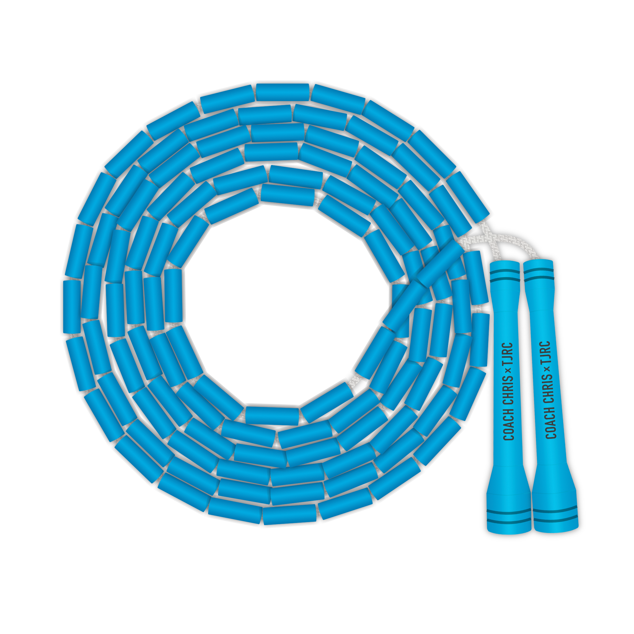 Ruby Beaded Rope - Coach Chris | The Jump Rope Company